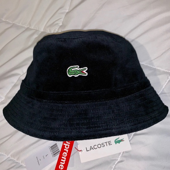 supreme lacoste bucket hat